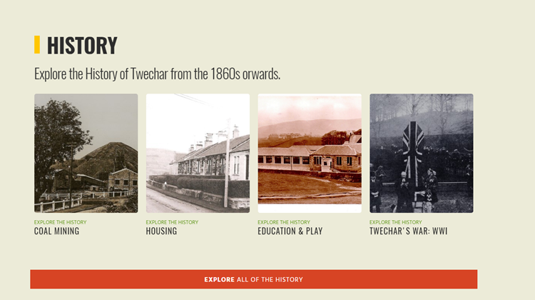 Twechar - An Oral History of a Pit Village Website Launch