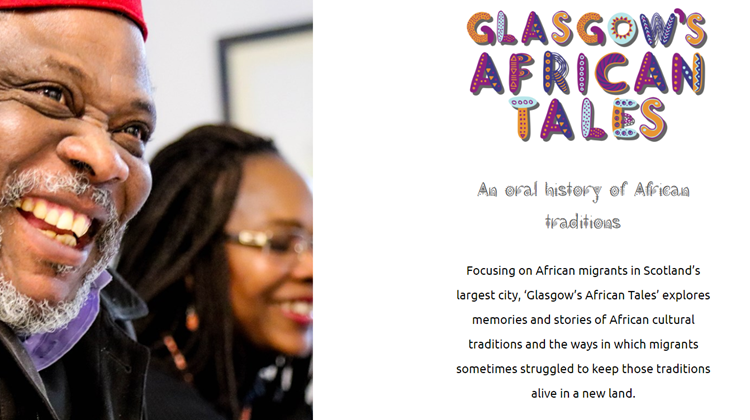 Glasgow's African Tales -  Website Launch