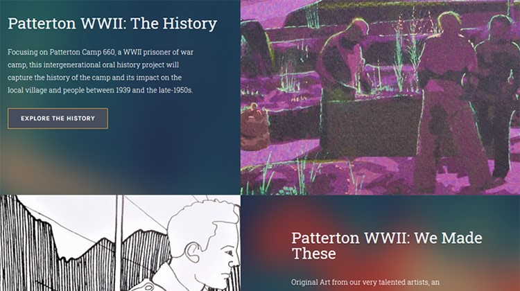 Launch of  Patterton WWII Website
